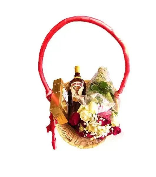 Amarula, Flowers & Chocolate Gift pack alcohol gift image from Drinks Zone