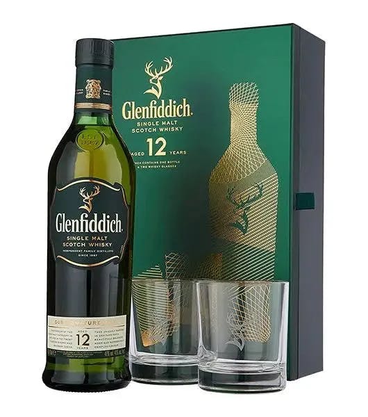 Glenfiddich 12 years gift pack alcohol gift image from Drinks Zone