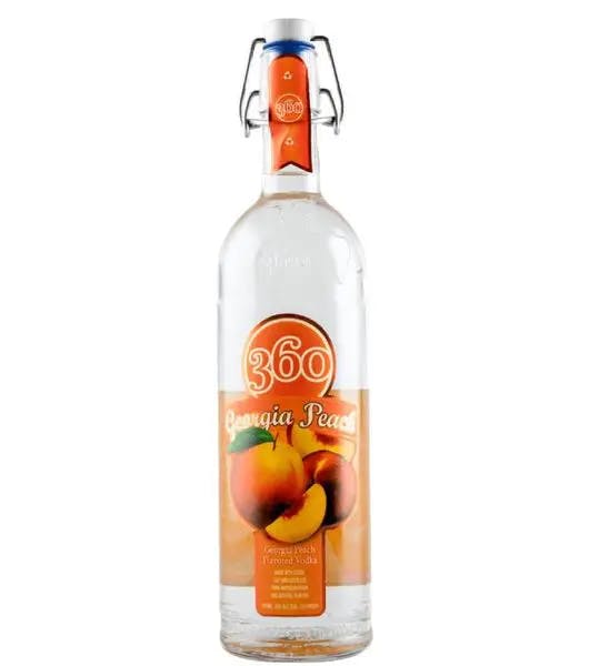 360 Vodka Georgia Peach product image from Drinks Zone