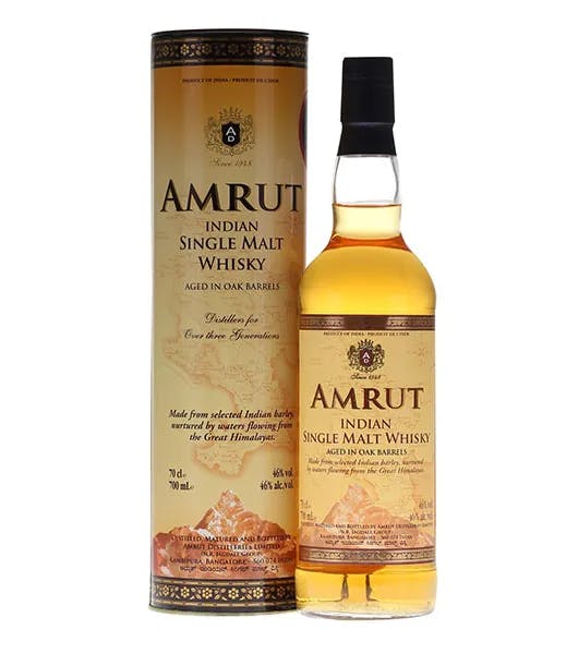 Amrut Indian Single Malt product image from Drinks Zone