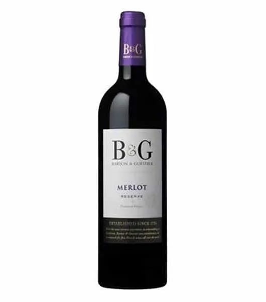B&G merlot  product image from Drinks Zone