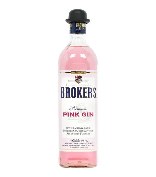 Brokers Pink Gin product image from Drinks Zone