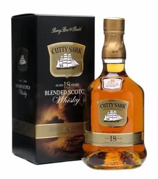 Cutty sark 18 years product image from Drinks Zone