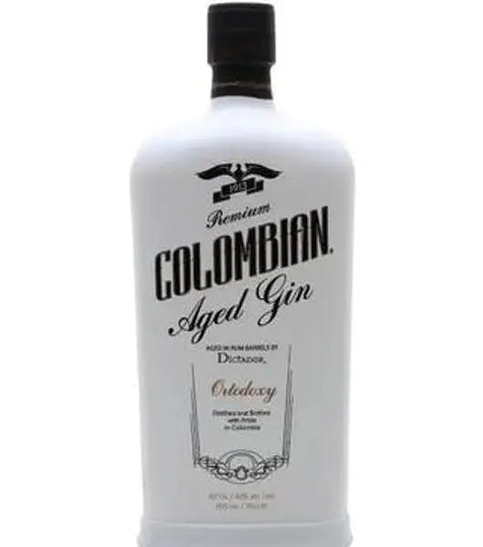 Dictador premium colombian aged gin ortodoxy product image from Drinks Zone