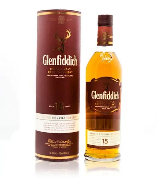 Glenfiddich 15 years at Drinks Zone