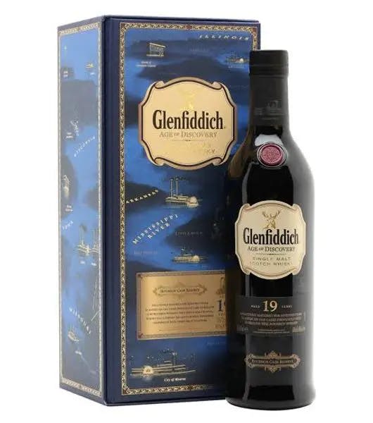 Glenfiddich 19yrs old age of discovery Bourbon at Drinks Zone
