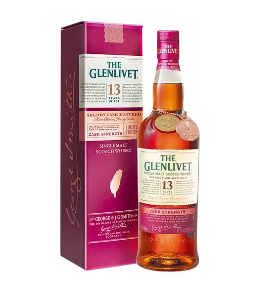 Glenlivet 13 Years Cask Strength product image from Drinks Zone