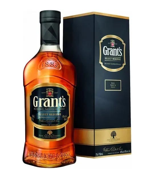 Grants Select Reserve product image from Drinks Zone