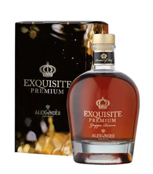 Grappa Alexander Exqusite Premium product image from Drinks Zone