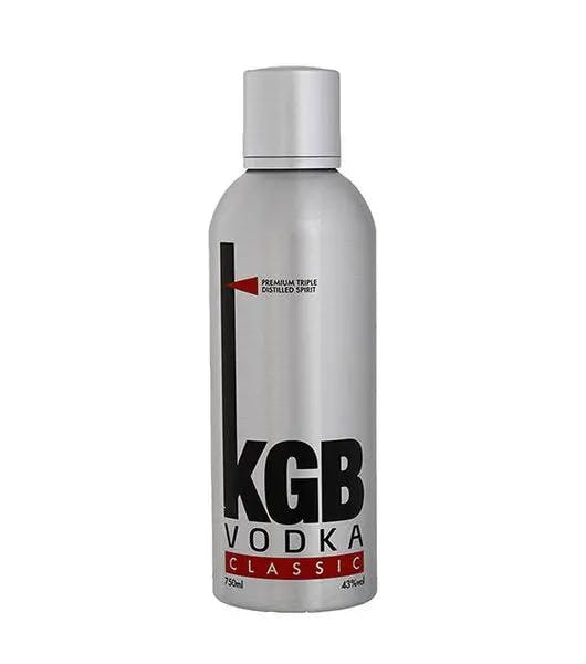 KGB vodka classic product image from Drinks Zone