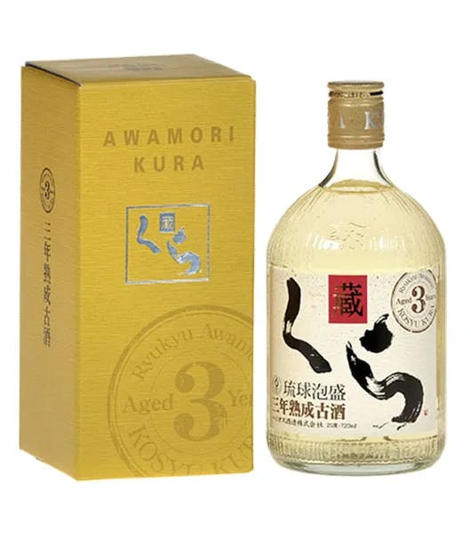 Kura Awamori 3 Years product image from Drinks Zone