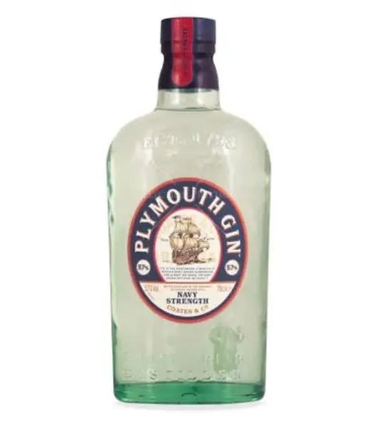Plymouth navy strength gin product image from Drinks Zone