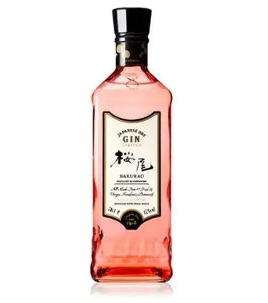 Sakurao Limited Japanese Dry Gin product image from Drinks Zone