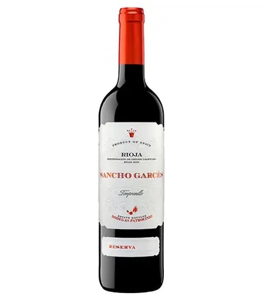 Sancho Garces Tempranillo Reserva product image from Drinks Zone