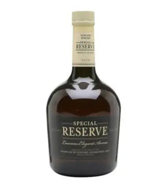 Suntory whisky special reserve product image from Drinks Zone