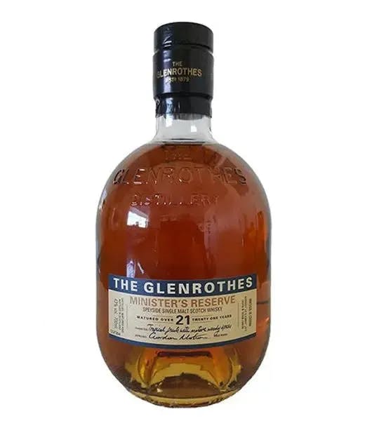 The Glenrothes Ministers Reserve 21 Years product image from Drinks Zone
