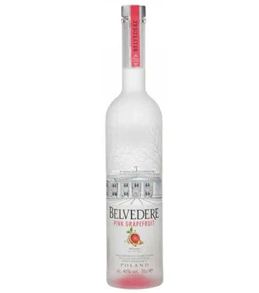 belvedere pink grape fruit at Drinks Zone