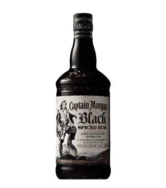 captain morgan black spiced rum product image from Drinks Zone