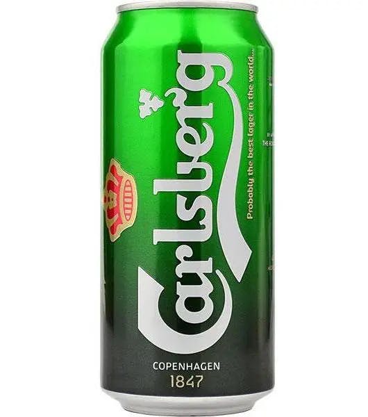 carlsberg can at Drinks Zone