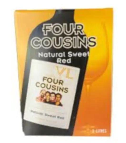 four cousins natural sweet red cask product image from Drinks Zone