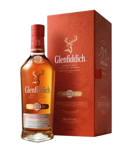 glenfiddich 21 years at Drinks Zone