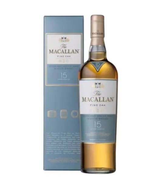 macallan 15 years fine oak product image from Drinks Zone