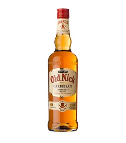 old nick golden rum product image from Drinks Zone