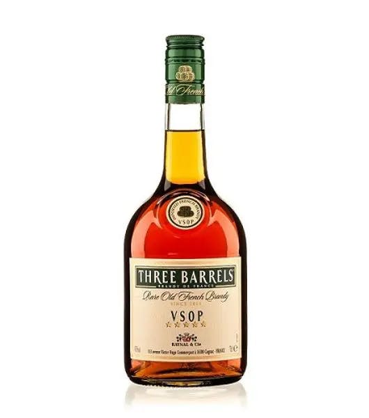three barrels vsop product image from Drinks Zone
