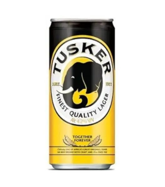 tusker lager product image from Drinks Zone