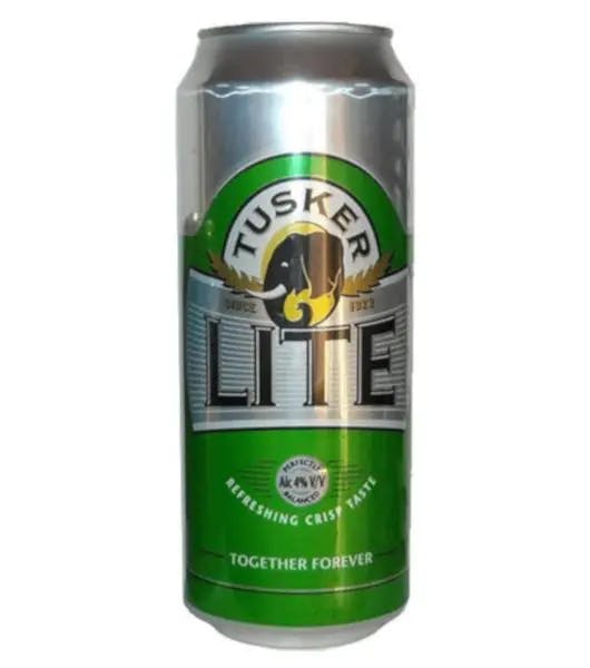 tusker lite can at Drinks Zone
